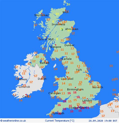 United Kingdom Current Weather .